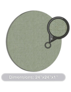 Panel Acústico ADW Circular 61 cm Diámetro x 2.54 cm 2