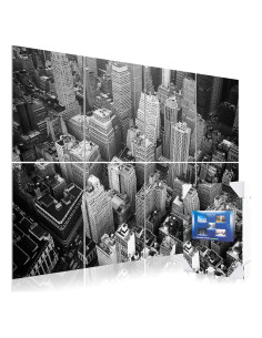 Paneles Acústicos Mollywell 8 Piezas 122x81 cm Horizonte Ciudad