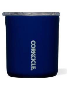 Copa Buzz Corkcicle 12oz Acero Inoxidable Aislante Azul