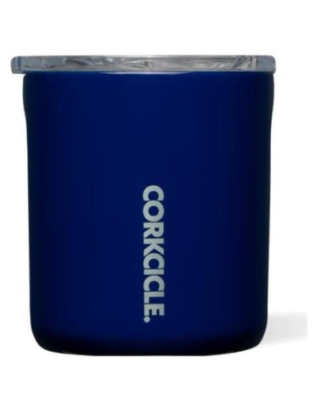 Copa Buzz Corkcicle 12oz Acero Inoxidable Aislante Azul