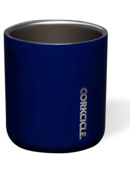 Copa Buzz Corkcicle 12oz Acero Inoxidable Aislante Azul
