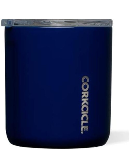 Copa Buzz Corkcicle 12oz Acero Inoxidable Aislante Azul