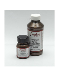Pintura Acrílica Angelus 29.57 ml Bronce Mate Resistente