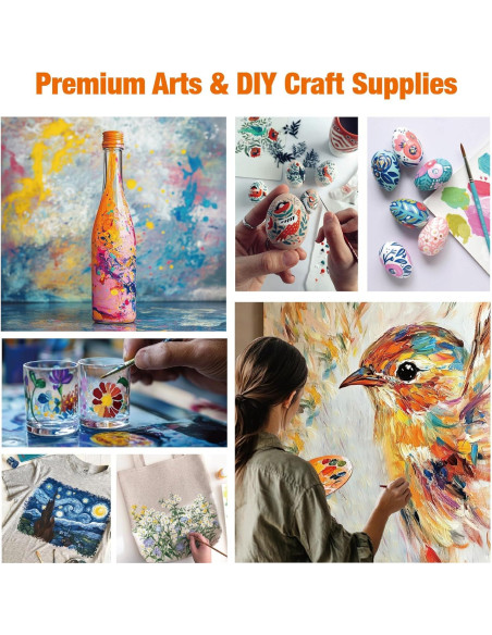 Juego de Pintura Acrílica Artbreezing 24 Piezas 22 ml