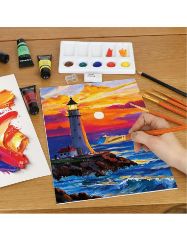 Juego de Pintura Acrílica Artbreezing 24 Piezas 22 ml