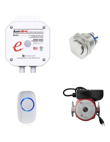 Controlador de Agua Caliente AutoHot DR000A Eléctrico Inalámbrico