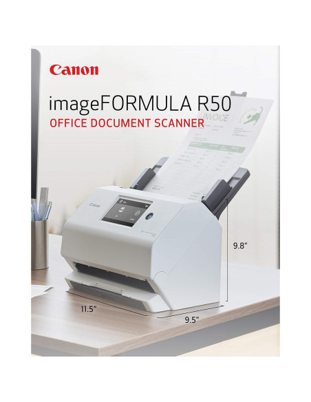 Escáner de Documentos Canon imageFORMULA R50 ADF 60 Hojas