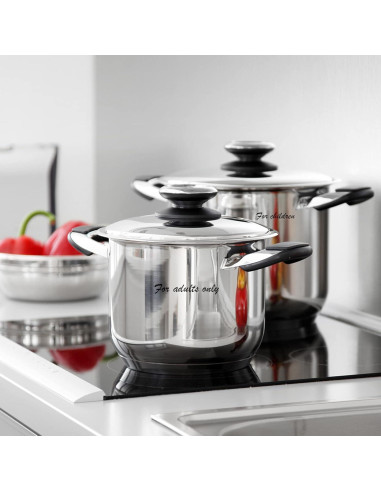 Cinta de Etiquetado GREENCYCLE 36mm Negro sobre Transparente 5 Pack