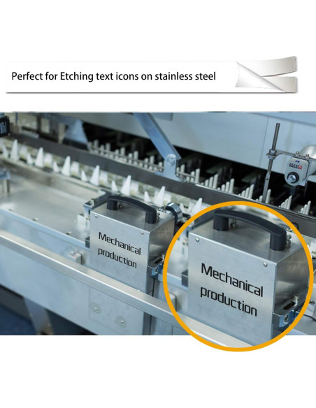 Cinta de Etiquetado GREENCYCLE 36mm Negro sobre Transparente 5 Pack