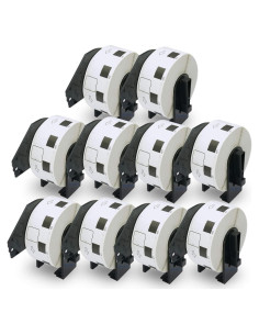 Etiquetas cuadradas BETCKEY DK-1221 23mm x 23mm 10 rollos