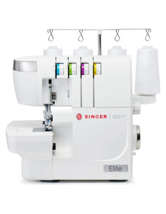 Máquina Overlock SINGER SE017 Elite 6.18 kg 1300 puntadas/min