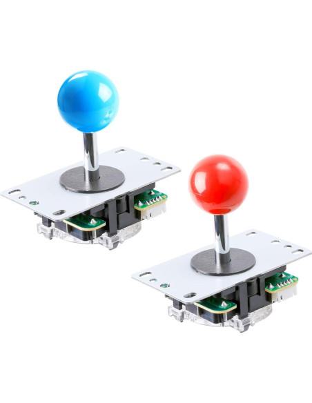 Kit Arcade Qenker 2 Jugadores LED USB Joystick y Botones