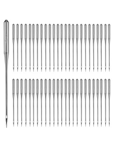 50 Agujas Universales de Coser DIVINA VITAE 75/11 Alta Resistencia