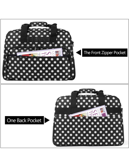 Bolsa de Transporte para Máquina de Coser Yarwo Puntos Negros