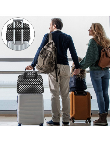 Bolsa de Transporte para Máquina de Coser Yarwo Puntos Negros