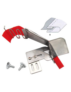 CKPSMS Máquina de Coser Doble Pliegue 50MM Sujeción