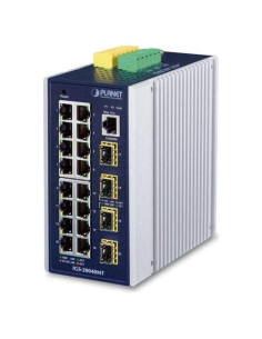 Conmutador Gestionado Industrial L2+ Planet IGS-20040MT 16 Puertos