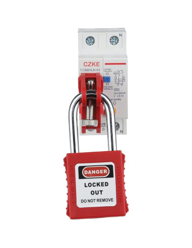 Bloqueo de Interruptor de Circuito EKINS Sin Llave 10mm Dorado