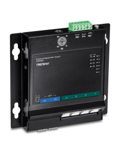 Interruptor Gigabit PoE+ TRENDnet TI-PG62F 6 Puertos IP30
