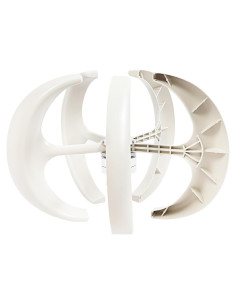 Generador de Turbina Eólica Vertical 600W Tiardocge 12V