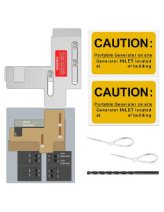 Kit de Bloqueo de Generador Inzizik SIEP2 para 150/200 Amperios