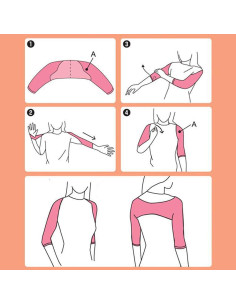 Moldeador de Brazo Compresor ZJchao para Mujeres - Corrector de Postura 2
