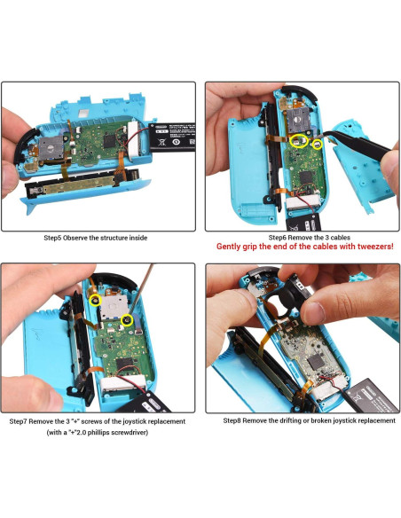 Reemplazo Joystick Analógico JAOYSTII para Joy-Con Switch