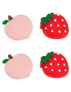 Tapas de Joystick GORGECRAFT 4Pcs Silicona Fruta Switch