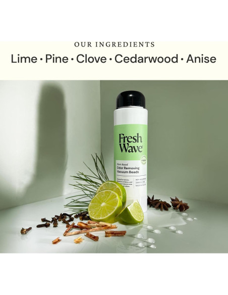 Perlas Desodorantes para Aspiradora Fresh Wave 149.69 g - Eliminador de Olores Naturales