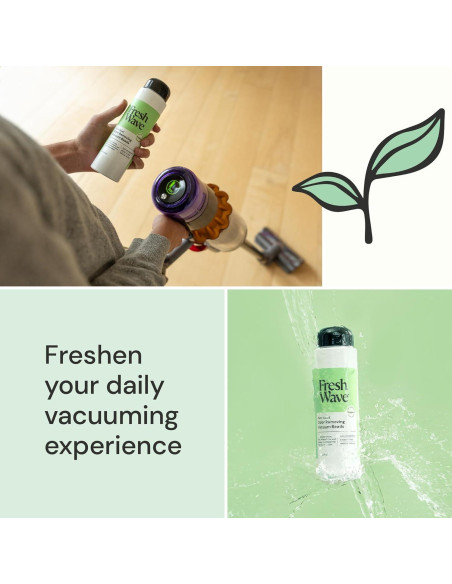 Perlas Desodorantes para Aspiradora Fresh Wave 149.69 g - Eliminador de Olores Naturales
