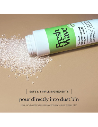 Perlas Desodorantes para Aspiradora Fresh Wave 149.69 g - Eliminador de Olores Naturales