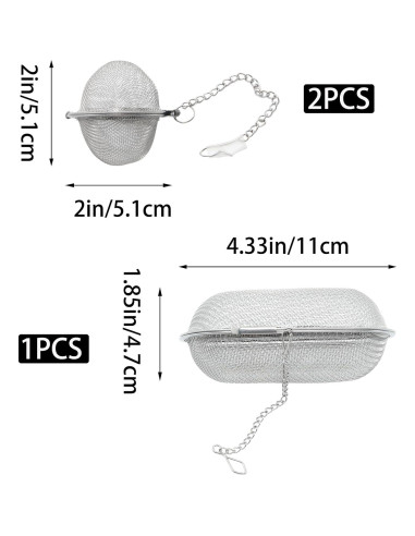 Paquete de 3 cestas de limpieza ultrasónica Yinluluna 4.7x11cm