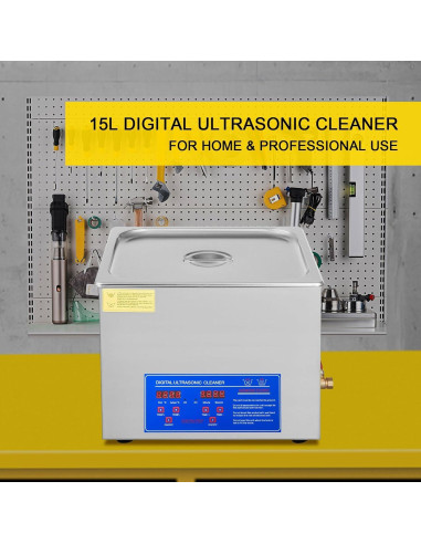 Limpiador Ultrasónico Profesional Furvveerr 15L 40kHz Digital