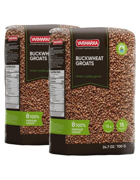 Trigo Sarraceno Tostado Yarmarka 700g Rico en Fibras y Hierro