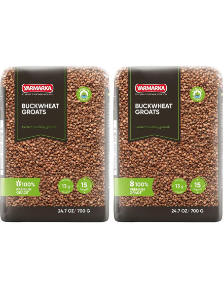 Trigo Sarraceno Tostado Yarmarka 700g Rico en Fibras y Hierro