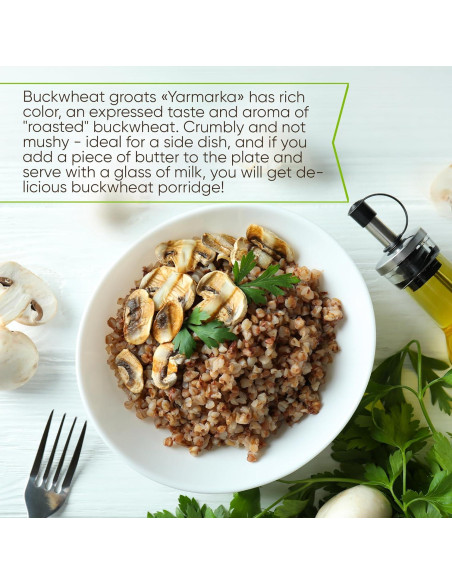 Trigo Sarraceno Tostado Yarmarka 700g Rico en Fibras y Hierro