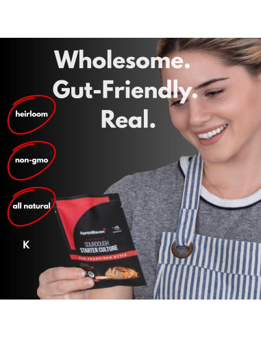 Cultivo de Masa Madre Premium Apron Maven - 2 Paquetes