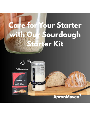 Cultivo de Masa Madre Premium Apron Maven - 2 Paquetes