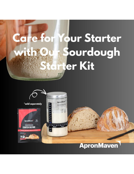 Cultivo de Masa Madre Premium Apron Maven - 2 Paquetes
