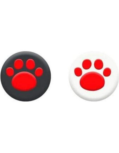 2 Tapones de Gato para Joystick Ambertown Rojo 1 PS5 PS4