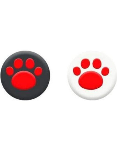 2 Tapones de Gato para Joystick Ambertown Rojo 1 PS5 PS4