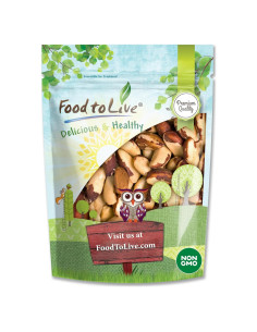 Nueces de Brasil Crudas Food to Live 1.81 kg Sin Sal Kosher