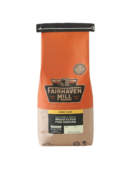 Harina de Pan Integral Orgánica Fairhaven Mill 2.27 kg - Alta en Proteínas