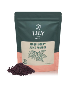 Jugo en polvo de baya Maqui Lirio del Valle - 113g - Vegano y sin gluten
