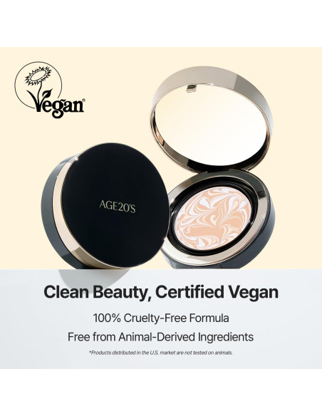 Base de Maquillaje Vegana AGE20'S Signature Essence 25N Arena SPF 50+