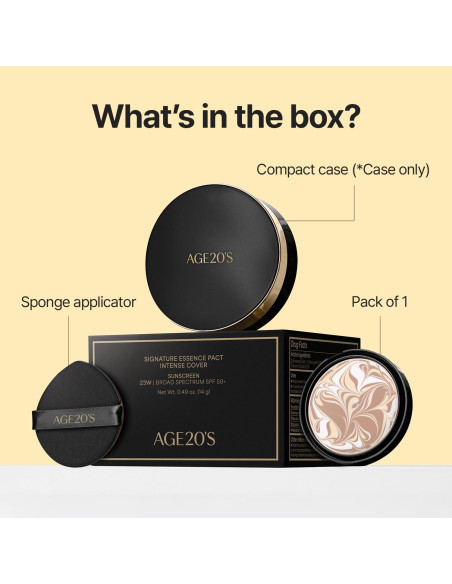 Base de Maquillaje Vegana AGE20'S Signature Essence 25N Arena SPF 50+