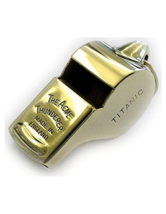 Silbato de Compañeros Titanic ACME Thunderer Latón Pulido
