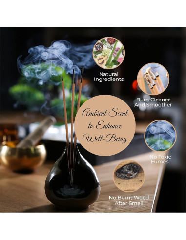 Incienso Jumbo Premium Oakland Gardens Eucalipto y Menta 30 Pzas