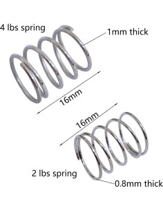 Resortes para Joysticks Sanwa JLF Auto-plaza 8pcs 0.91kg 1.81kg 2