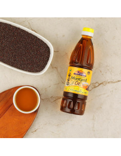 Aceite de Mostaza Rani 500ml 100% Natural Vegano Kosher 2